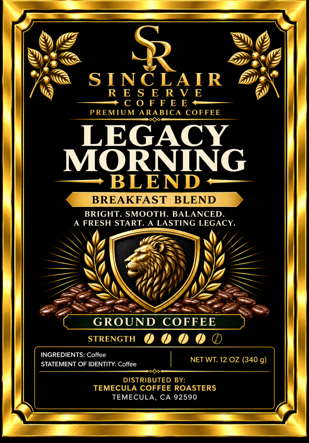 Legacy Morning Blend (Ground Coffee)